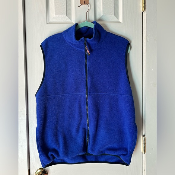 L.L. Bean Other - L.L. Bean Men’s Royal Blue Fleece Vest Vintage - Polartec - Size L